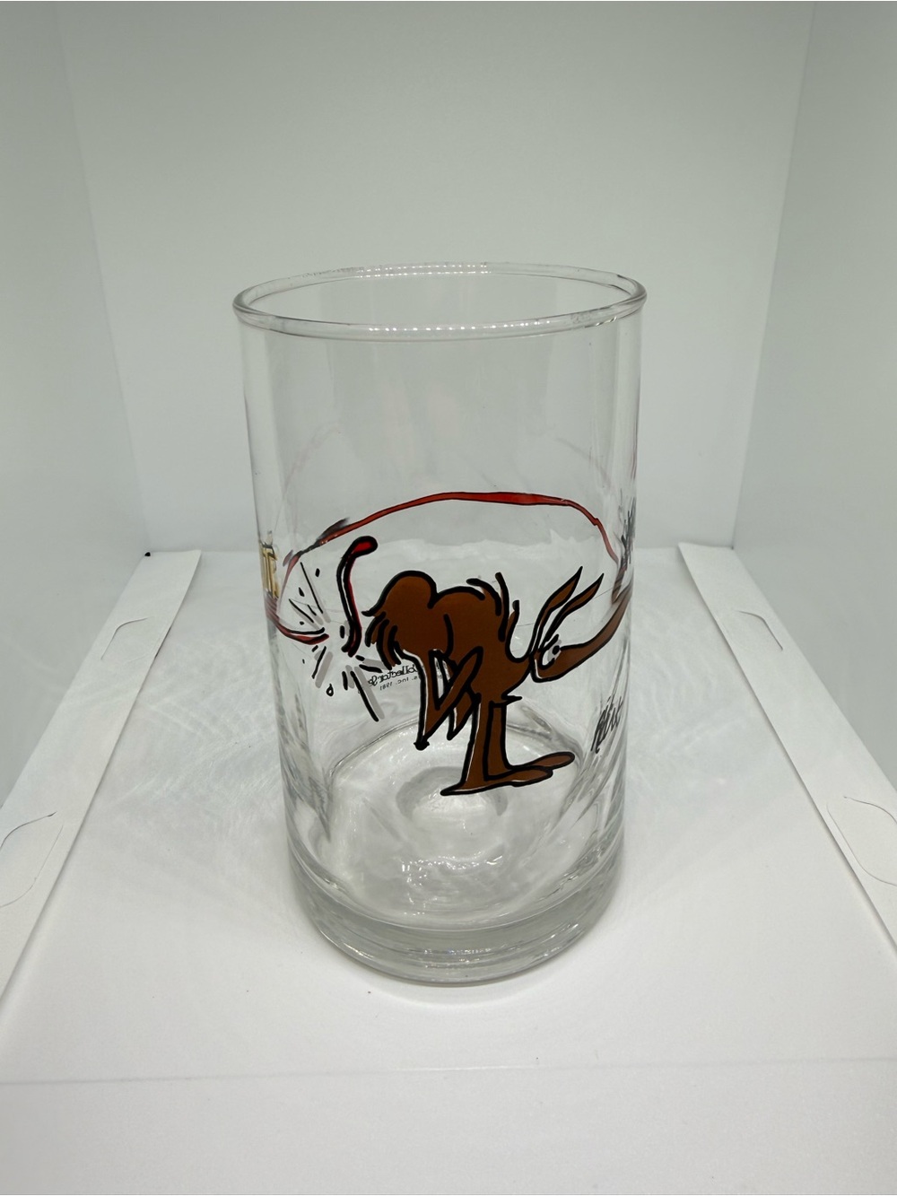 Vtg 1981 Arby's B.C. Comics Hart Ice Age Collector Series Zot Anteater Glass